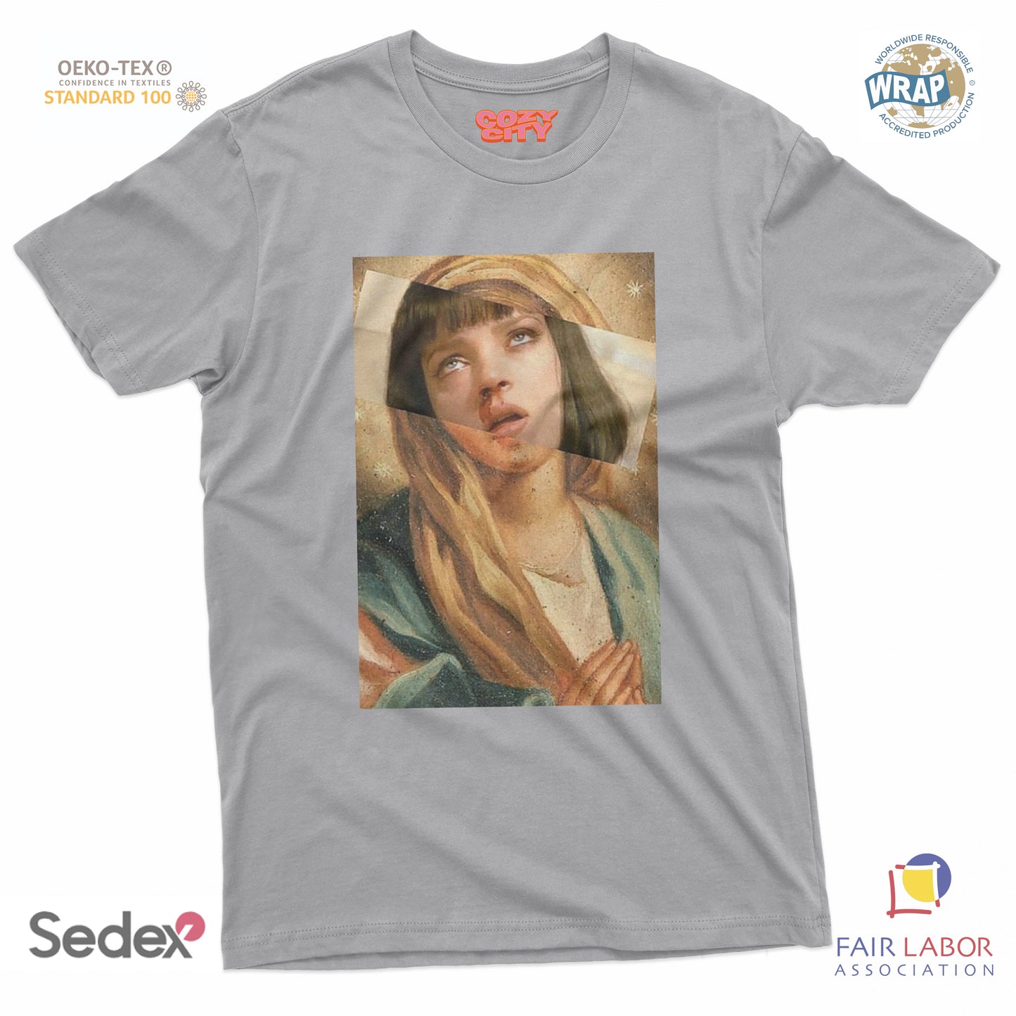 maglietta t-shirt- madonna wallace