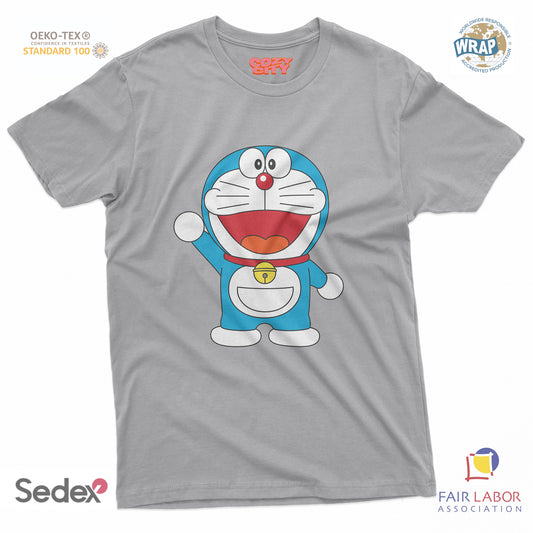 maglietta t-shirt- gatto spaziale manga