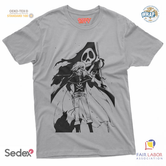 maglietta t-shirt- capitan manga
