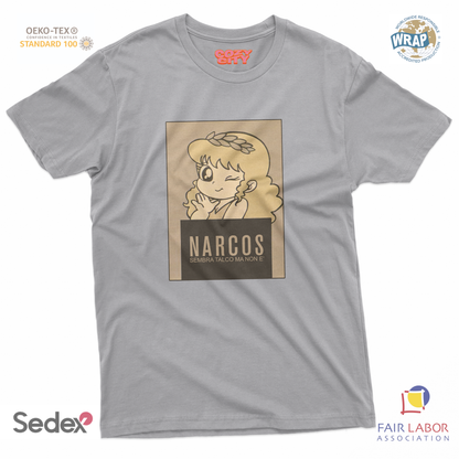 maglietta t-shirt- pollon narcos