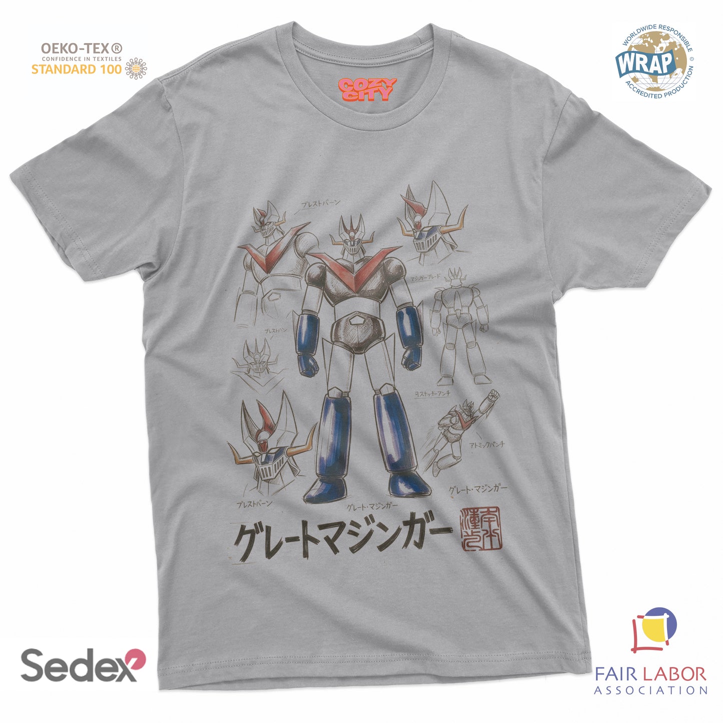 maglietta t-shirt- robottone z