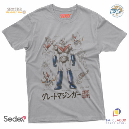 maglietta t-shirt- robottone z