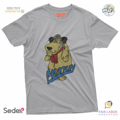 maglietta t-shirt- cane che ride