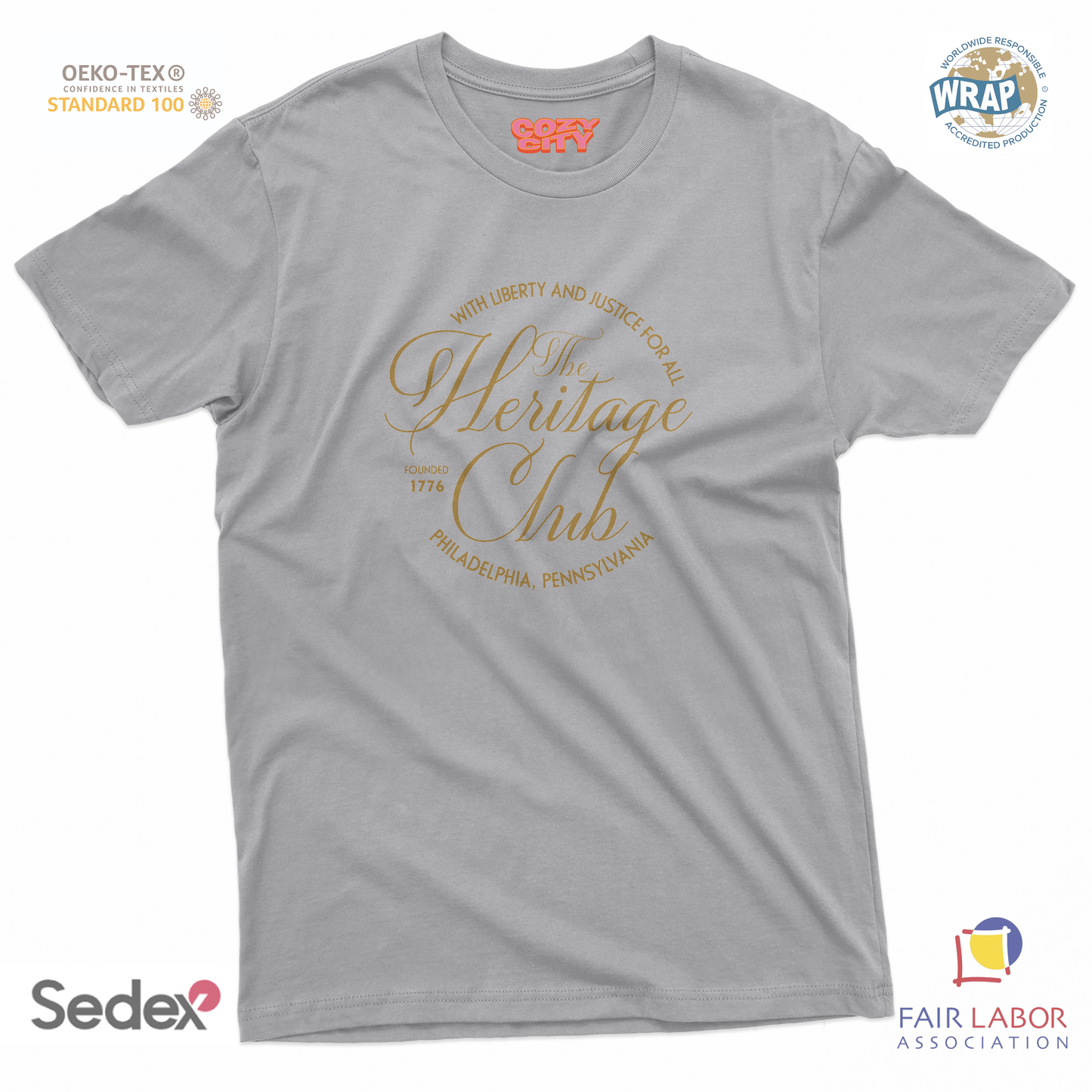 maglietta t-shirt- the heritage club