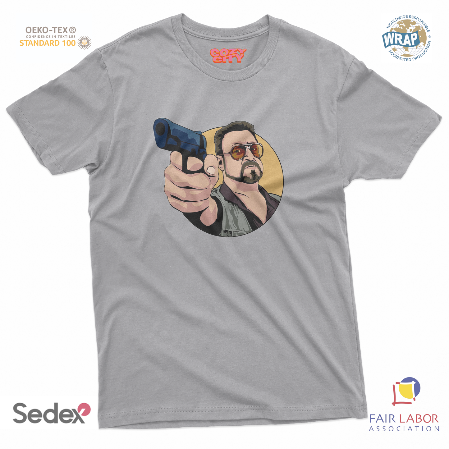 maglietta t-shirt- walter gun