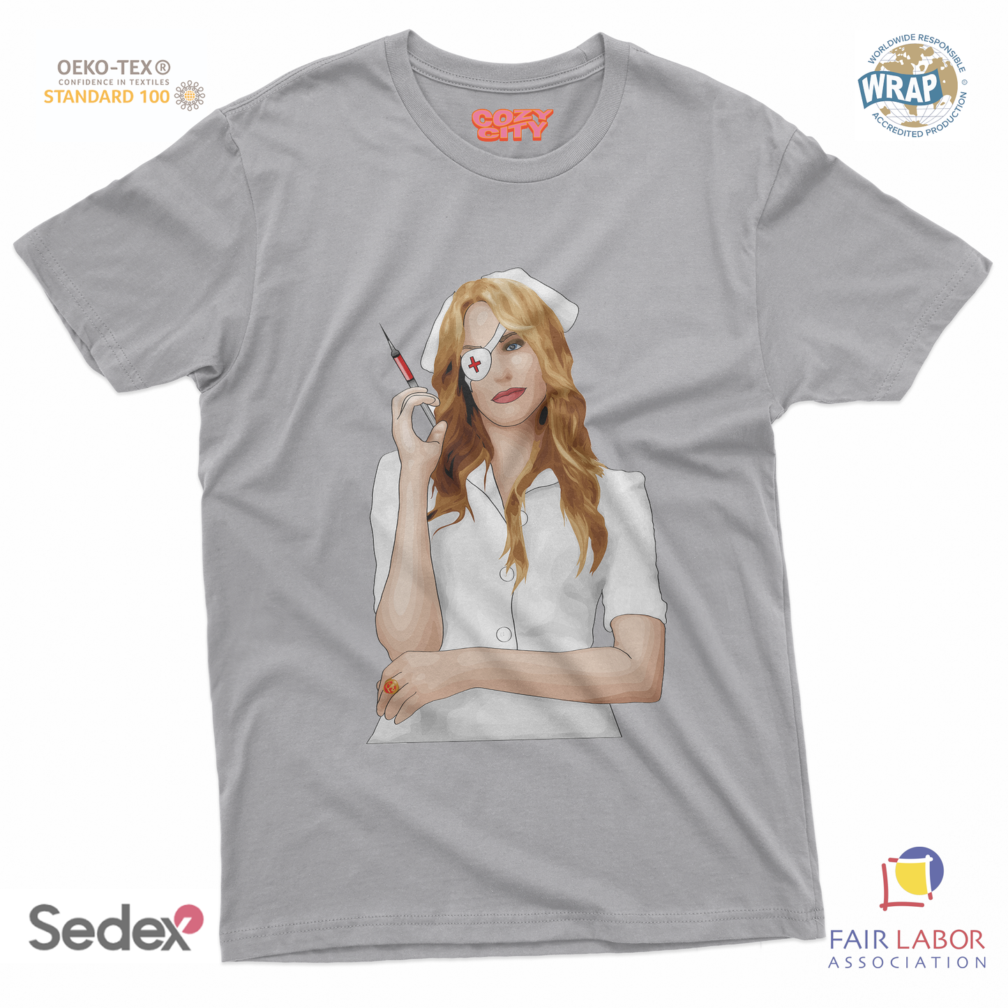 maglietta t-shirt- kill infermiera