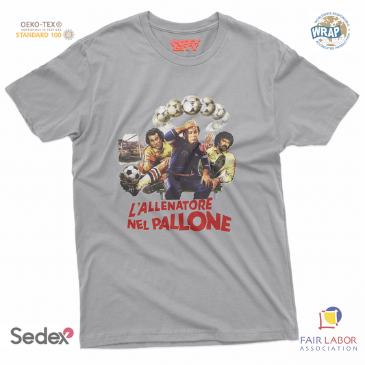 maglietta t-shirt- allenatore nel pallone