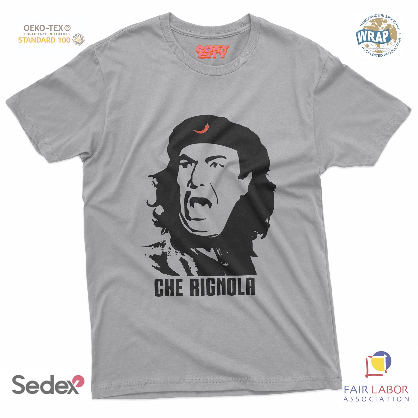 maglietta t-shirt- lino che rignola