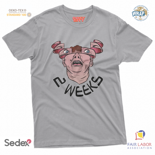 maglietta t-shirt- 2 weeks douglas quaid atto di forza