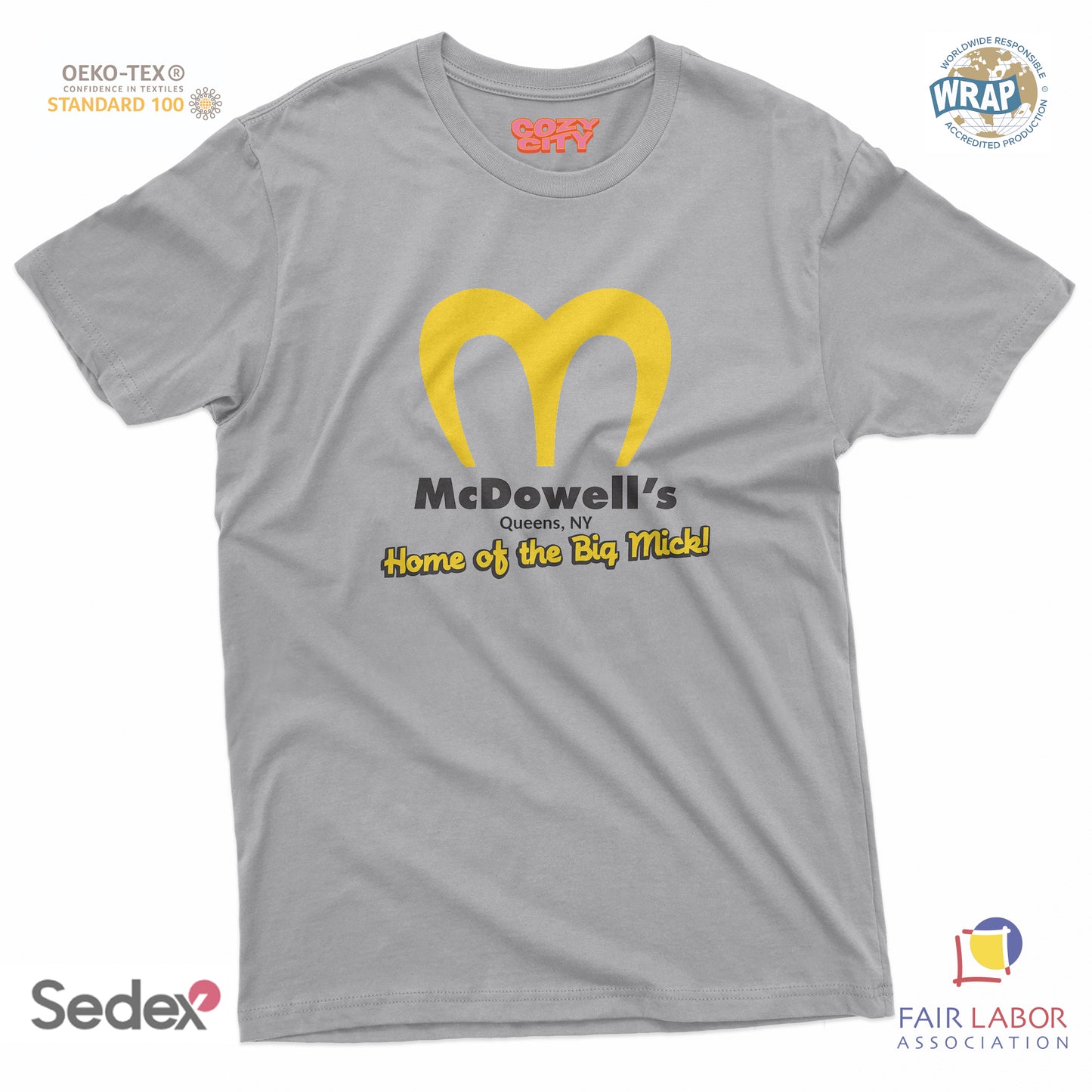 maglietta t-shirt- macdowell queens ny