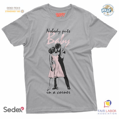 maglietta t-shirt- nessuno mette baby in un angolo