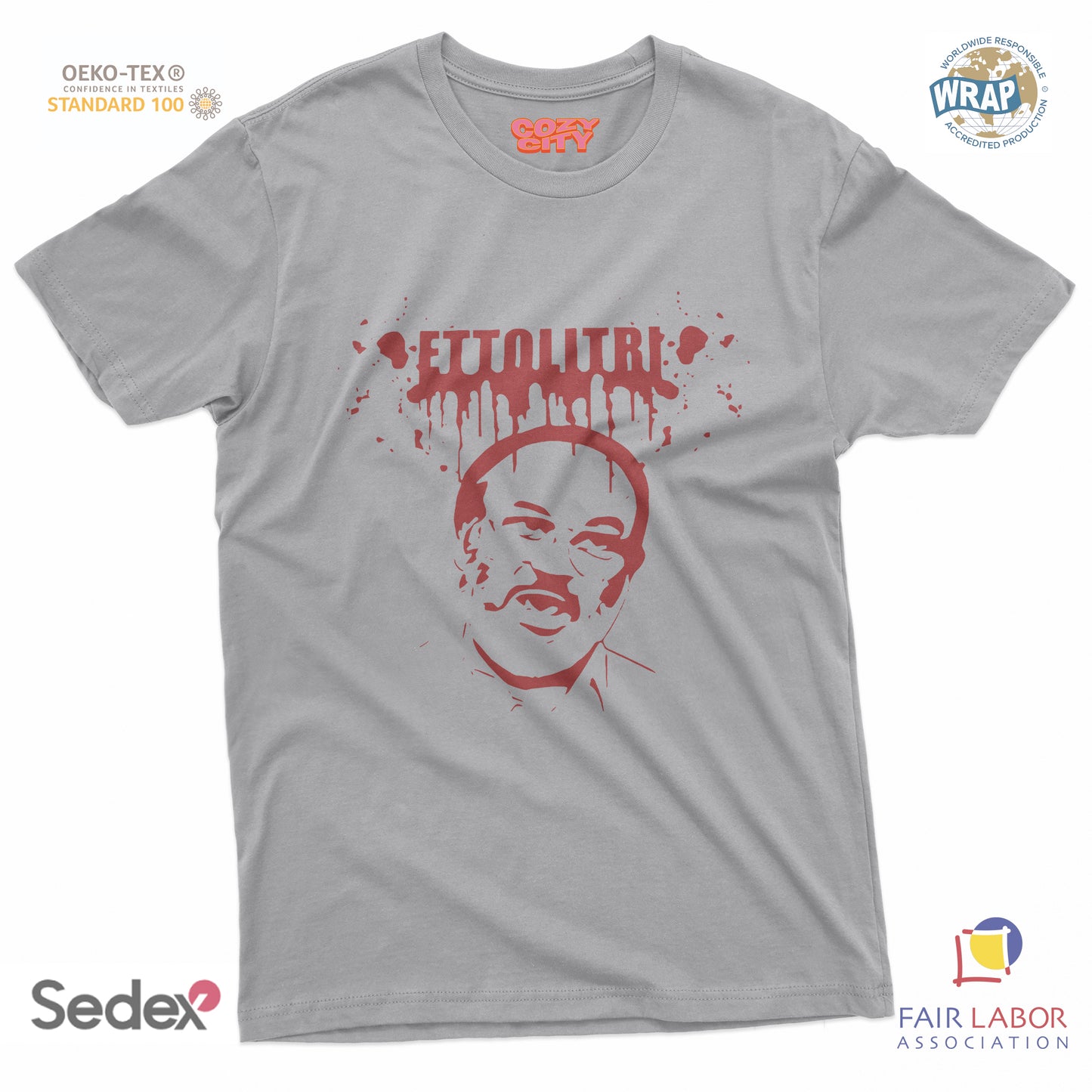 maglietta t-shirt- mario ettolitri di sangue