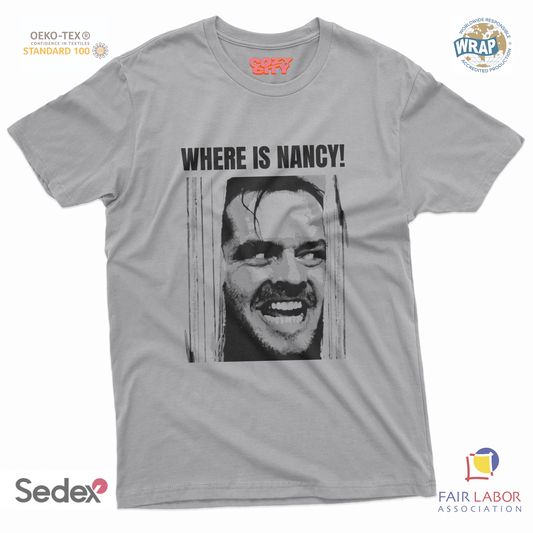 maglietta t-shirt- where is nancy!