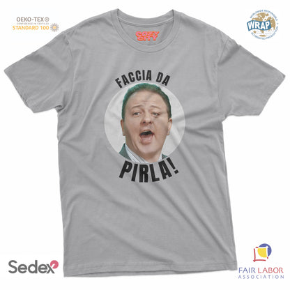 maglietta t-shirt- faccia da pirla