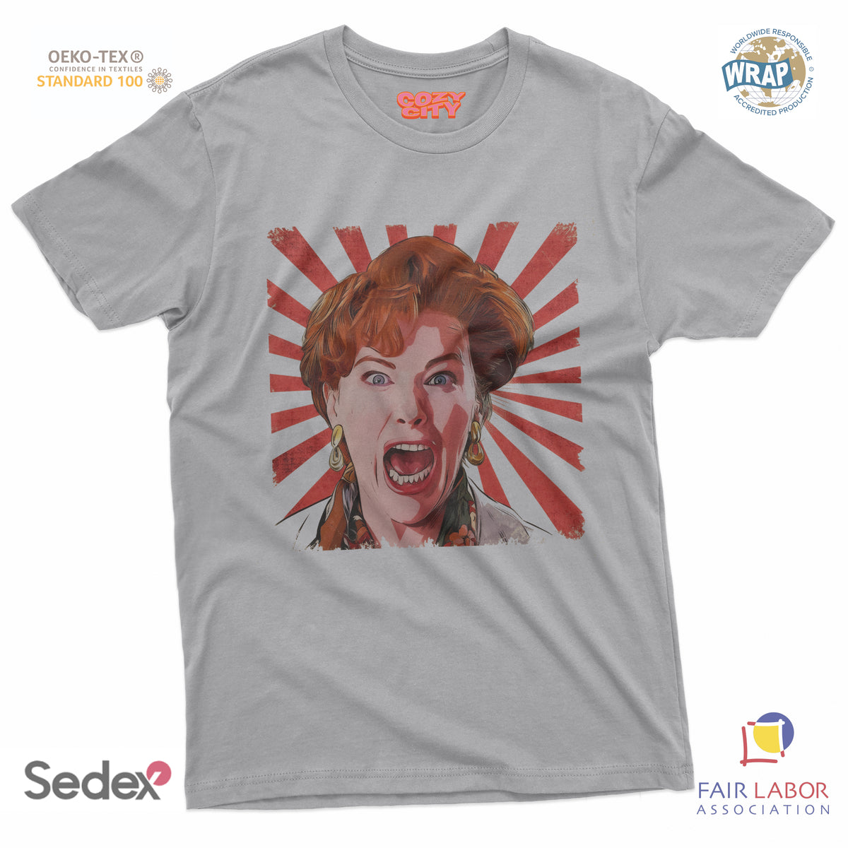 maglietta t-shirt- mamma kevin