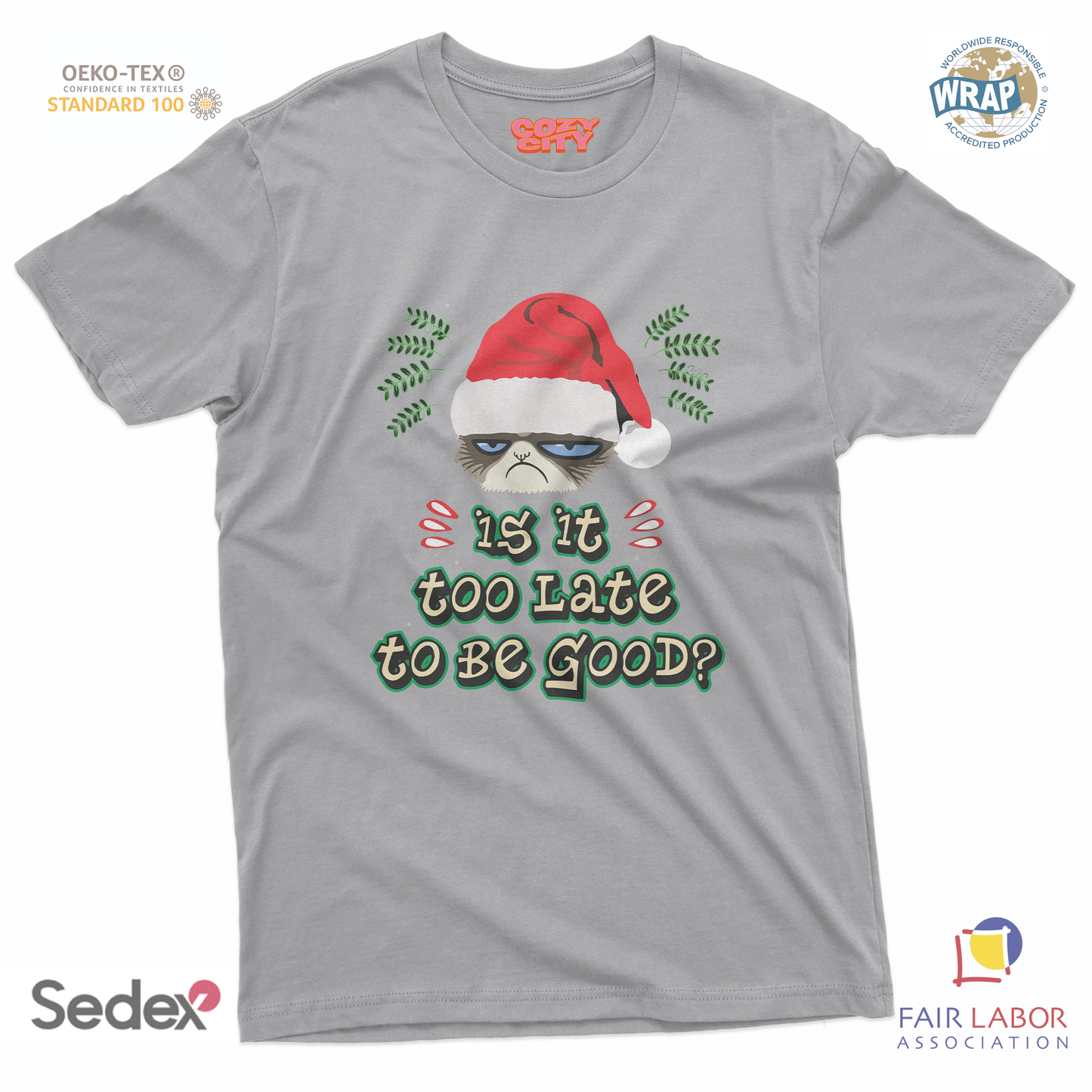 maglietta t-shirt- is it too late to be good