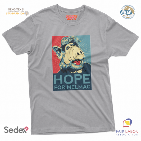 maglietta t-shirt- alf hope for melmac