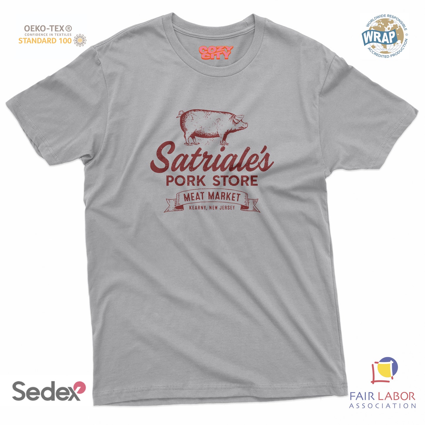 maglietta t-shirt- satriale s pork store