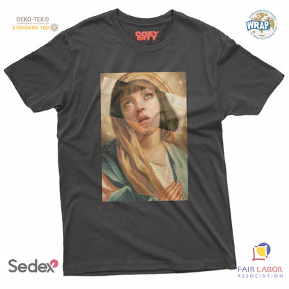 maglietta t-shirt- madonna wallace
