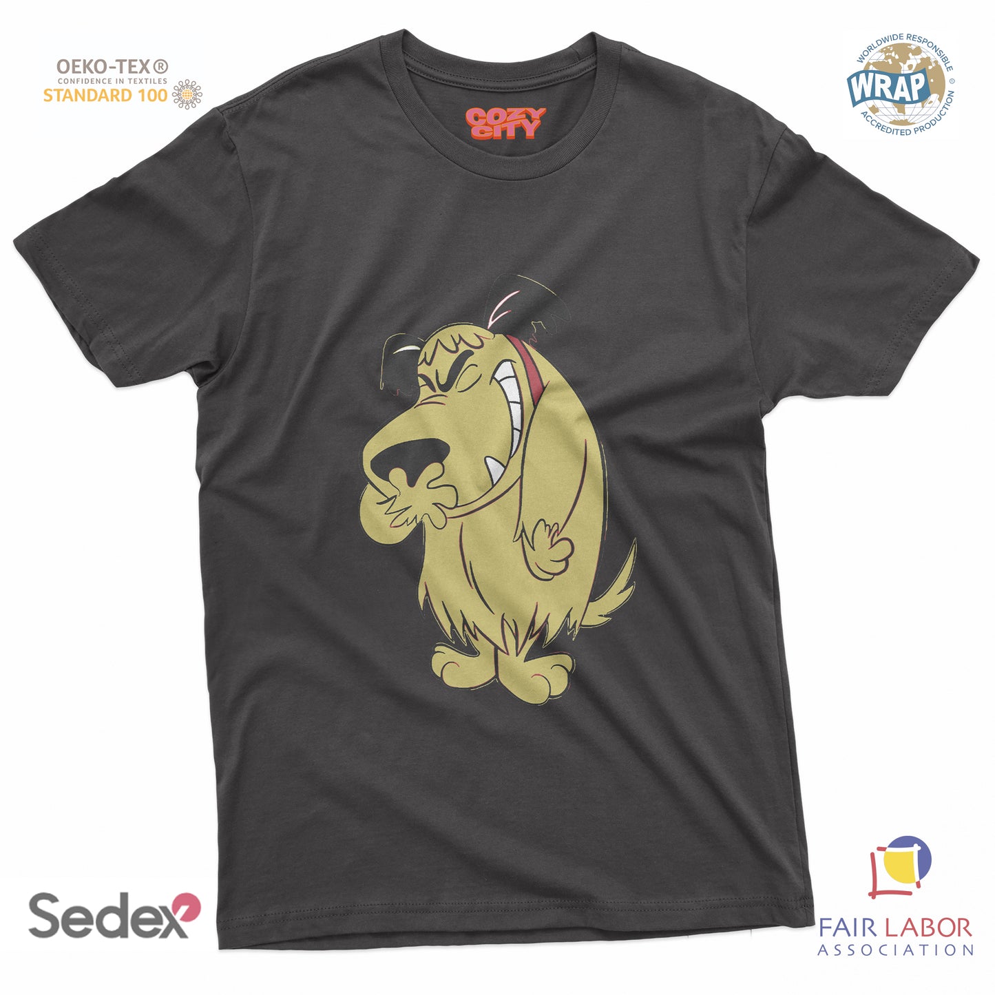 maglietta t-shirt- muttley