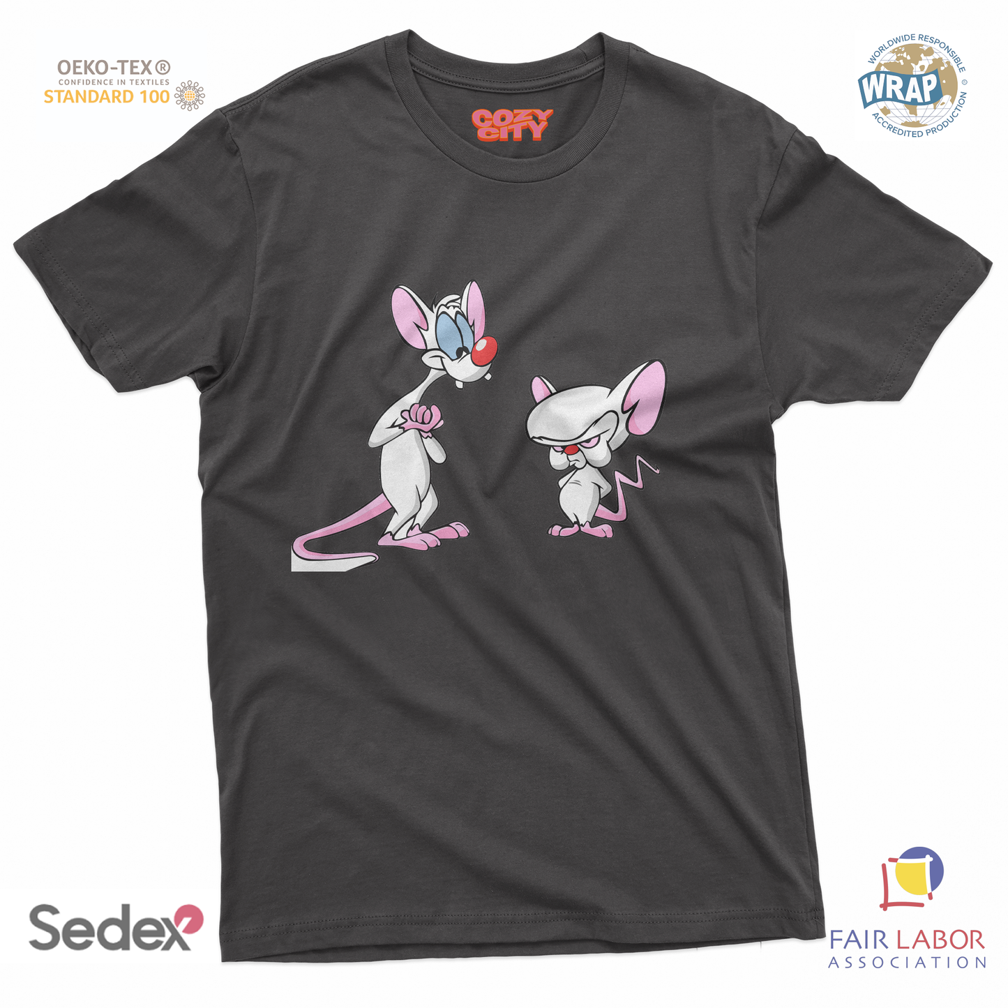 maglietta t-shirt- topi mignolo laboratorio