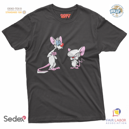 maglietta t-shirt- topi mignolo laboratorio