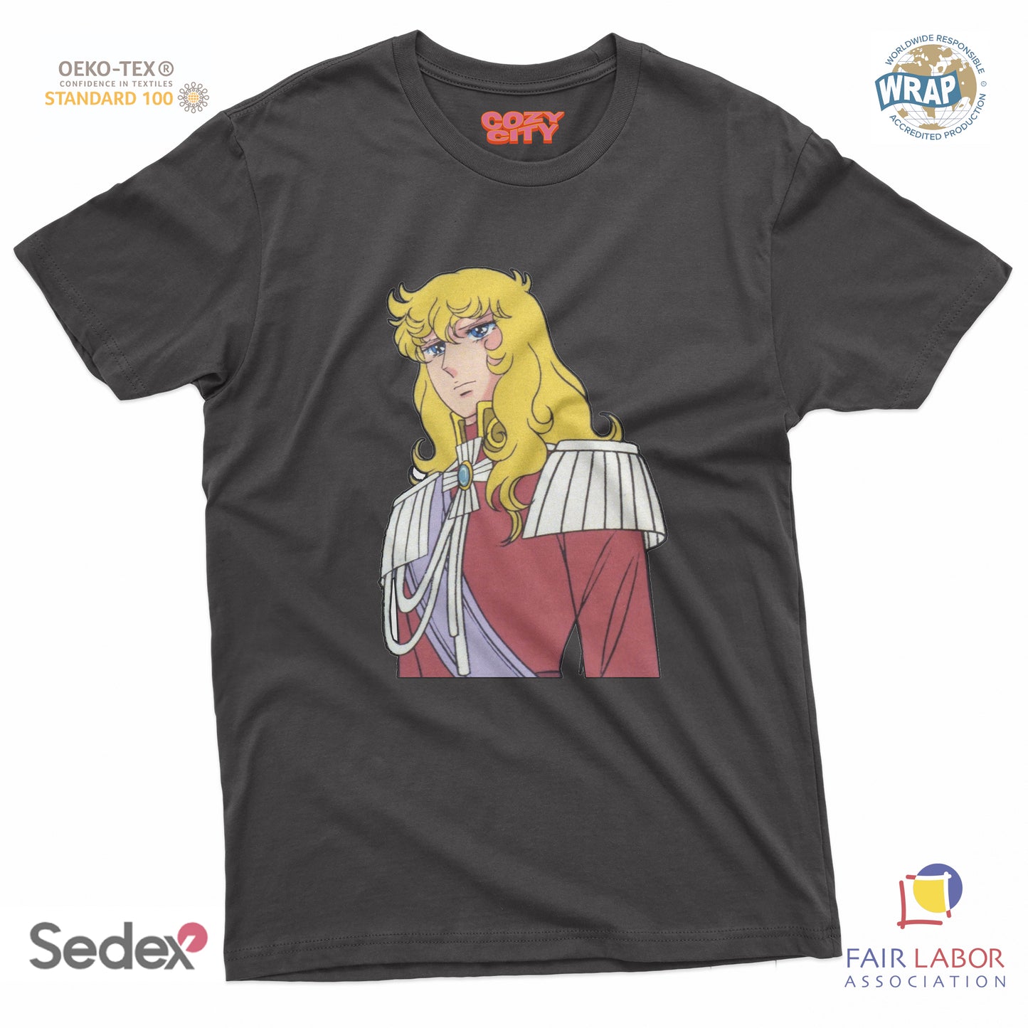 maglietta t-shirt- lady manga