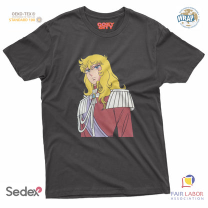 maglietta t-shirt- lady manga