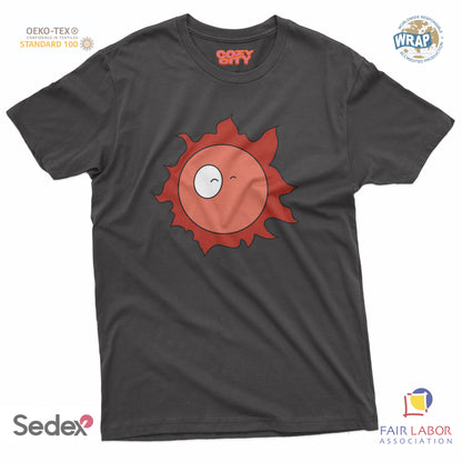 maglietta t-shirt- sole manga