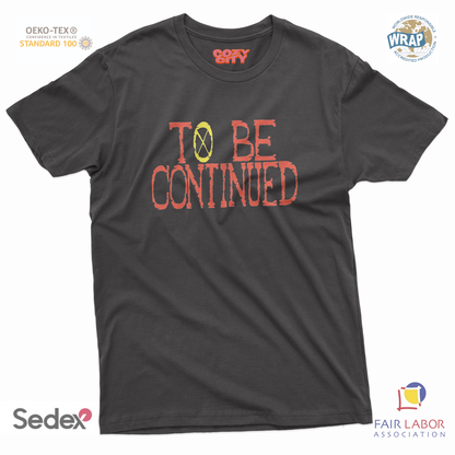 maglietta t-shirt- to be continued manga