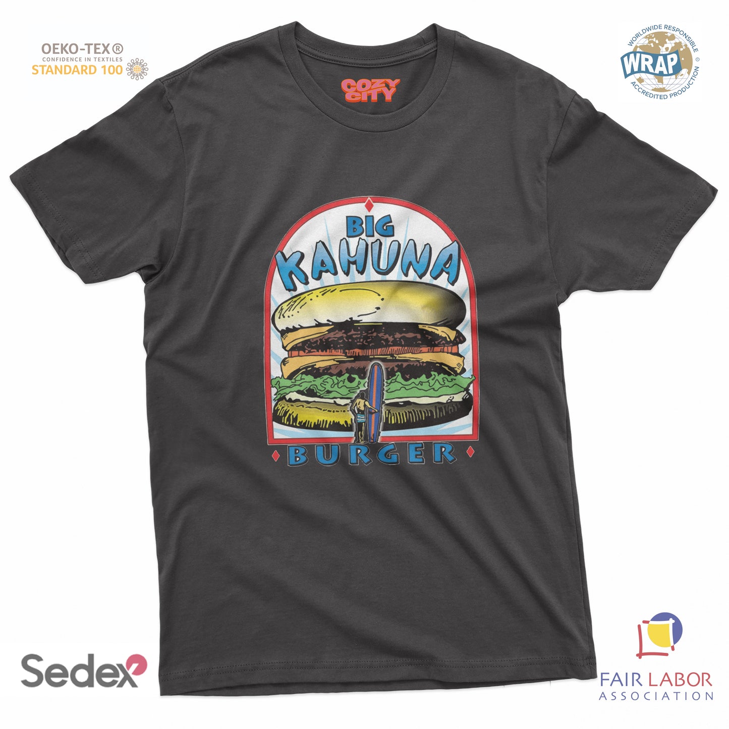 maglietta t-shirt- big kahuna burger