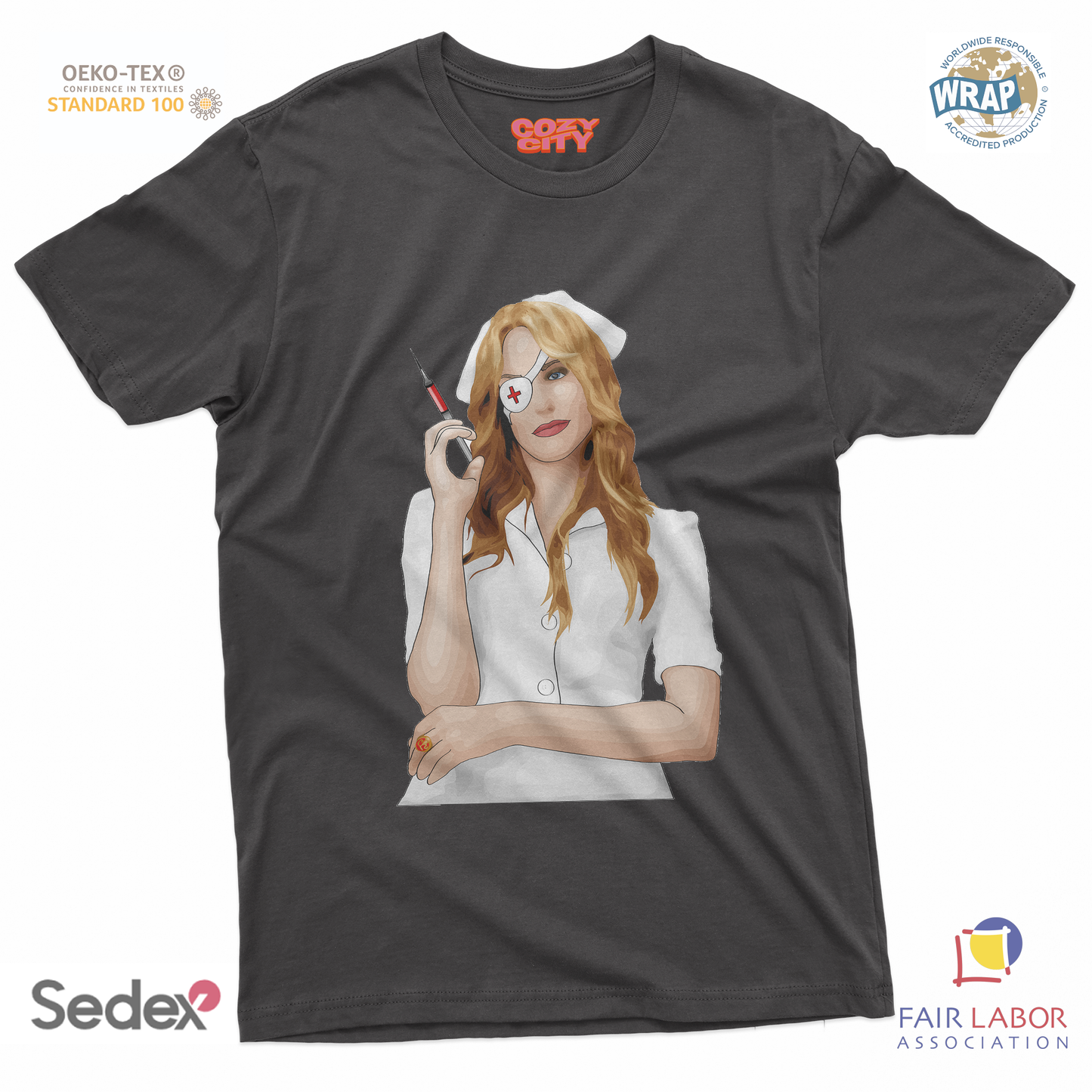 maglietta t-shirt- kill infermiera