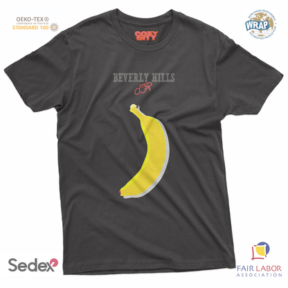 maglietta t-shirt- beverly hills banana