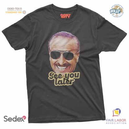 maglietta t-shirt- see you later dogui