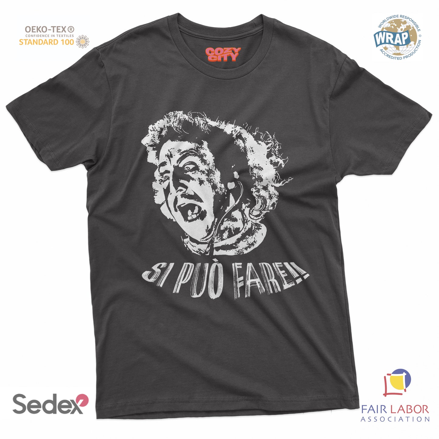 maglietta t-shirt- dottore f si puo fare