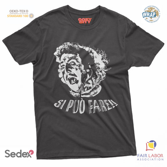 maglietta t-shirt- dottore f si puo fare