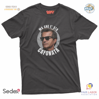 maglietta t-shirt- cristian che è sta cafonata