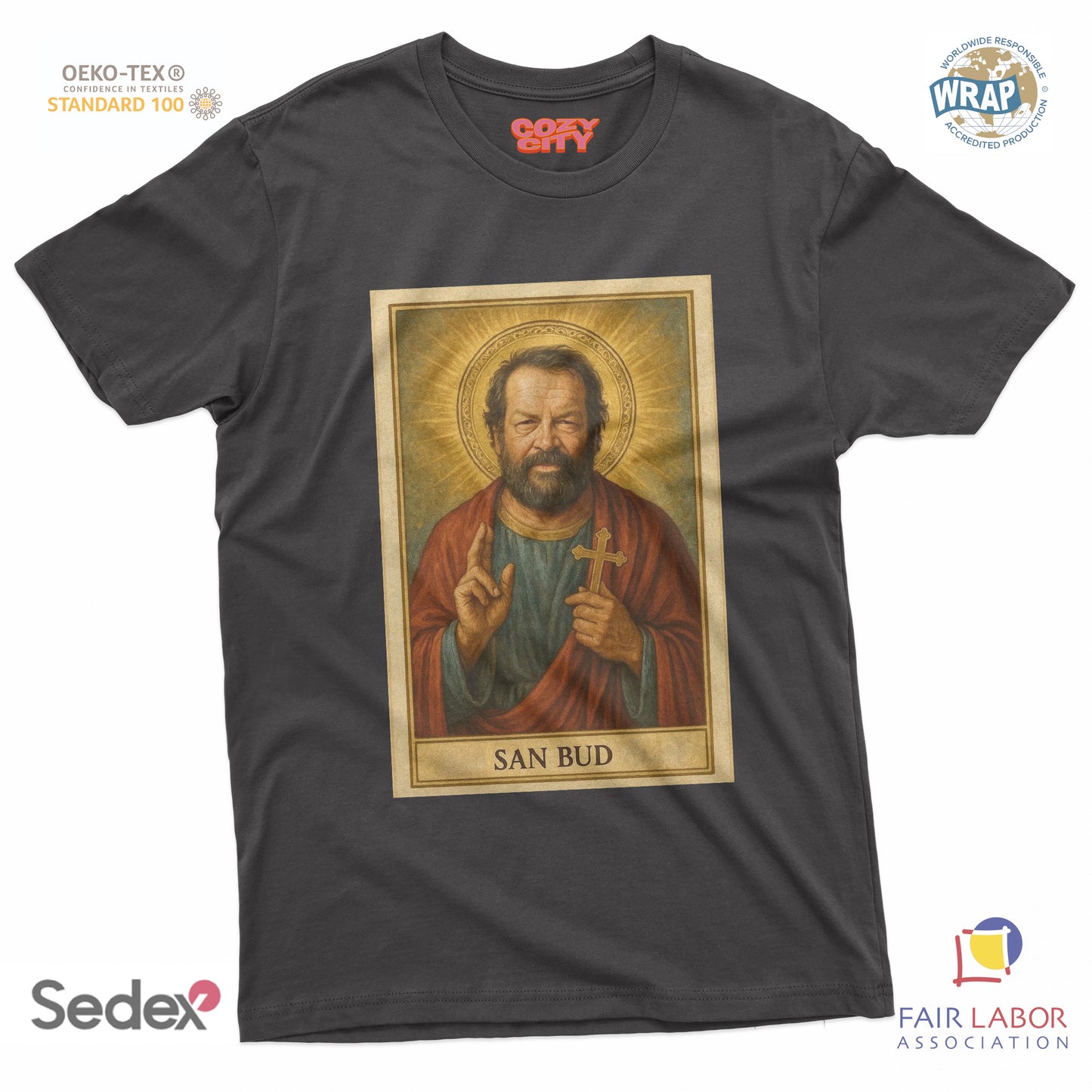 maglietta t-shirt- san bud