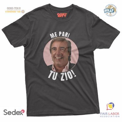 maglietta t-shirt- me pari tu zio
