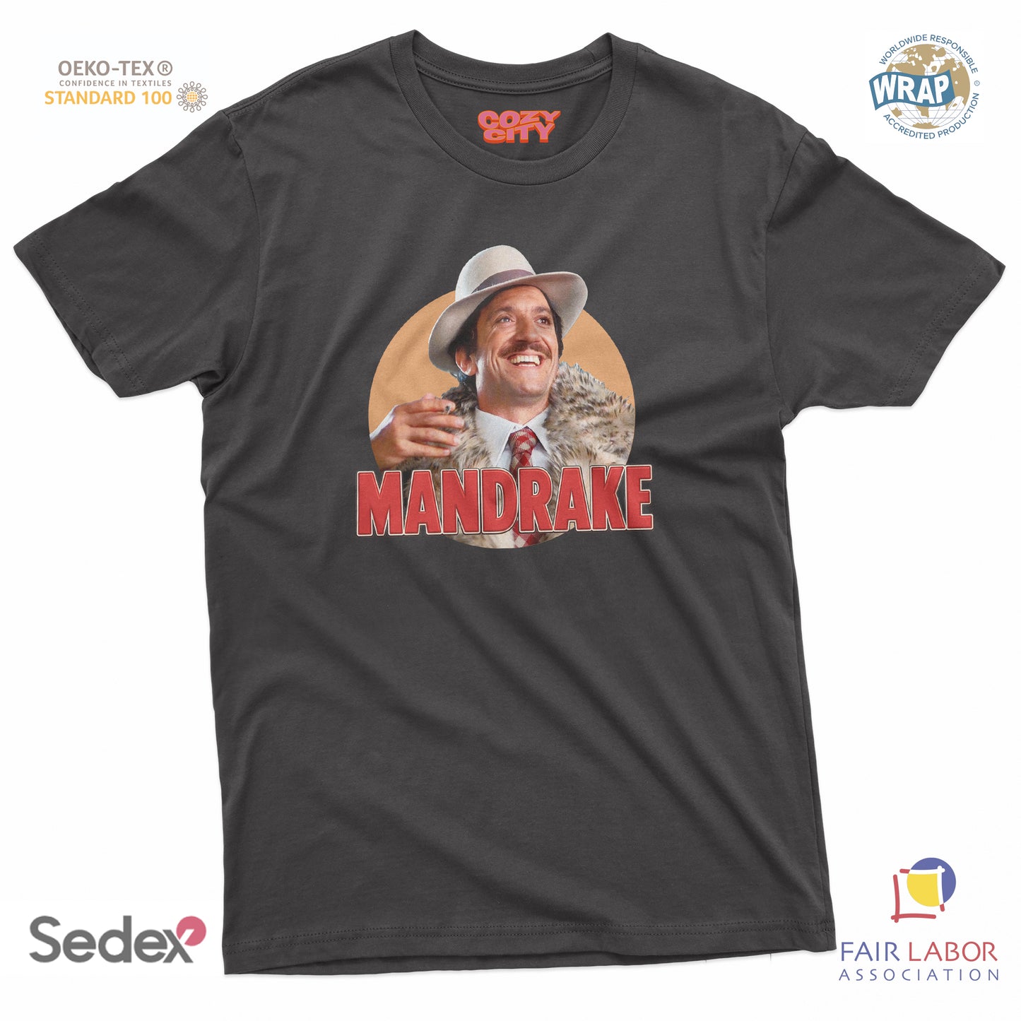 maglietta t-shirt- Mandrake febbre