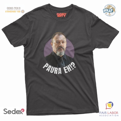 maglietta t-shirt- carlo paura eh