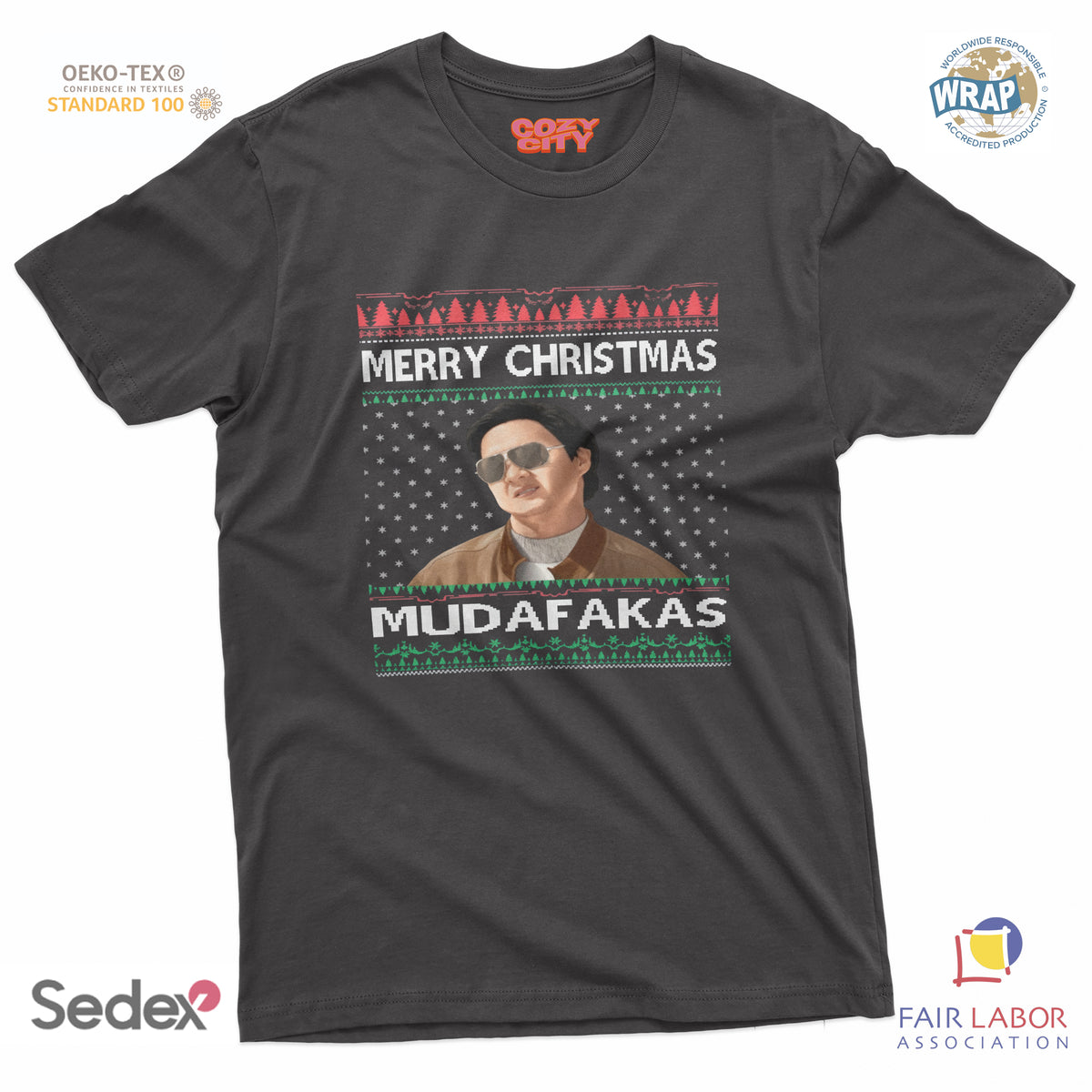 maglietta t-shirt- chao christmas