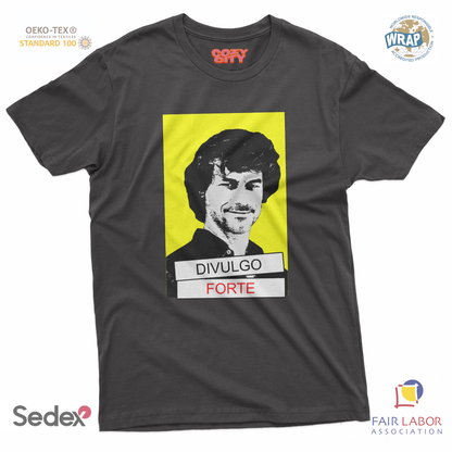 maglietta t-shirt- alberto divulgo forte
