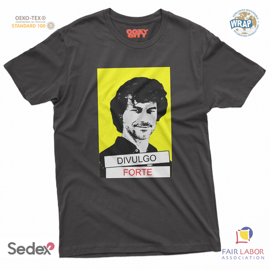 maglietta t-shirt- alberto divulgo forte