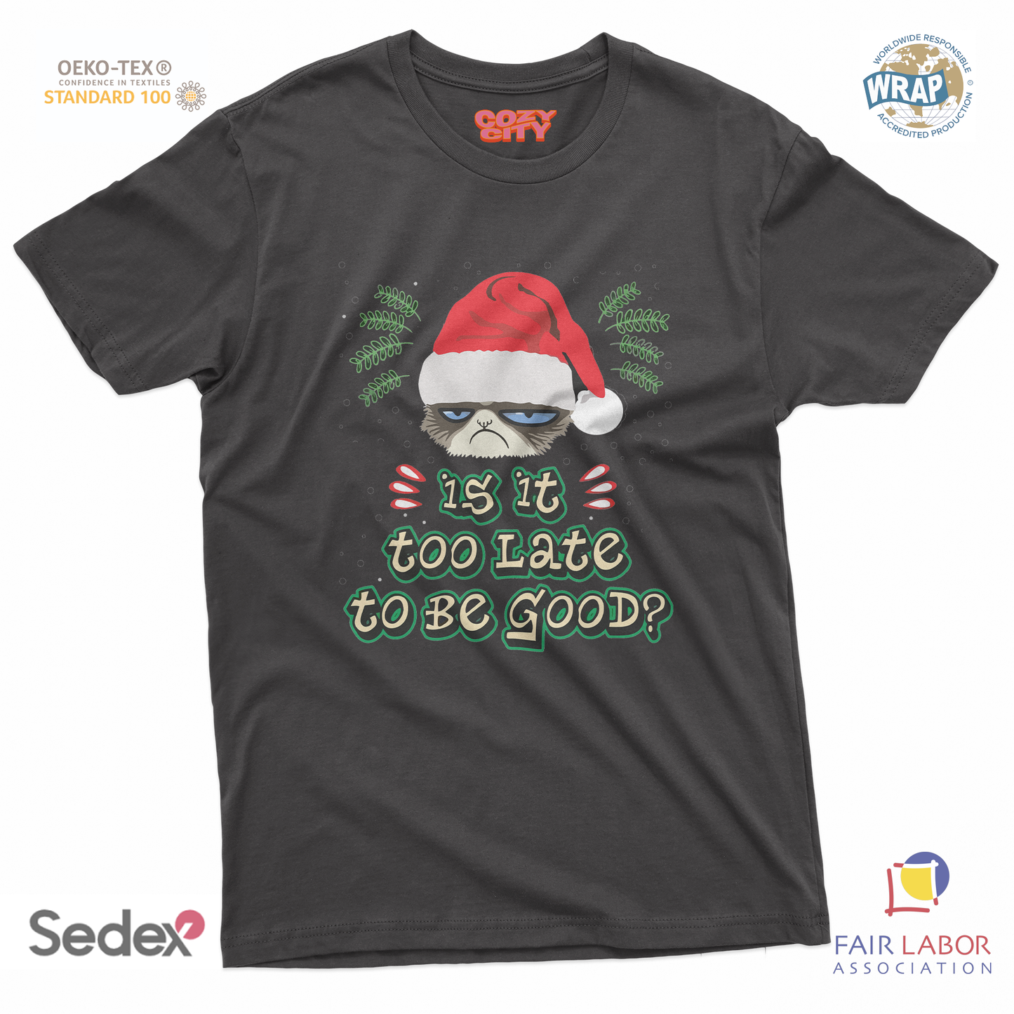 maglietta t-shirt- is it too late to be good