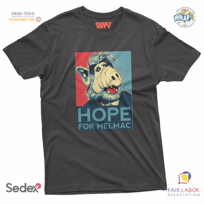 maglietta t-shirt- alf hope for melmac