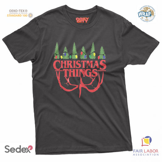 maglietta t-shirt- christmas things