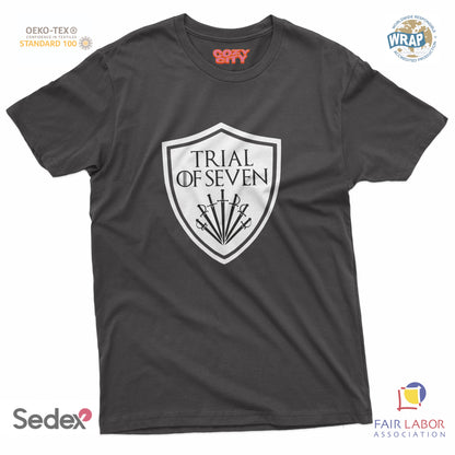 maglietta t-shirt- il giudizio dei sette trial of seven