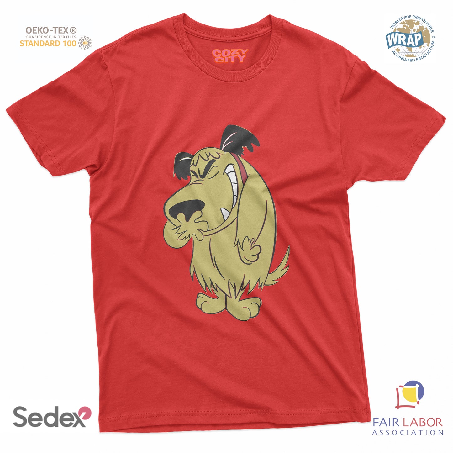 maglietta t-shirt- muttley