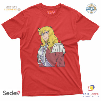 maglietta t-shirt- lady manga